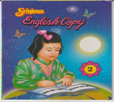 Srinivasa English Copy Writing Book-Short (size-2)