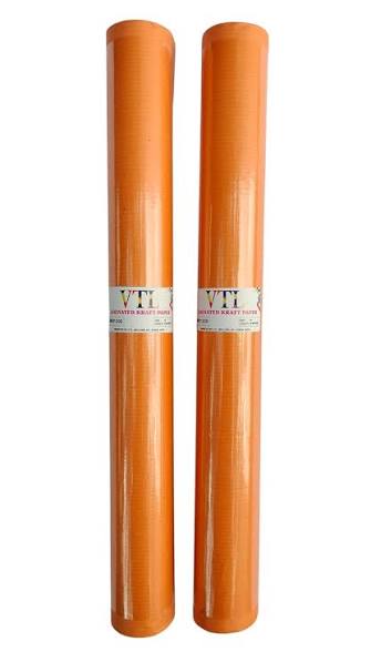 Mitra Student Book Cover roll Orange-14"x9 Yards