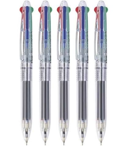 Hauser 4in1 Ball Pen-Blue,Black,Red-Green