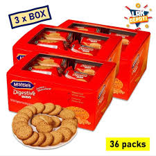 McVitie’s Digestive Minis 32.5g (1 Pack 12 Numbers)
