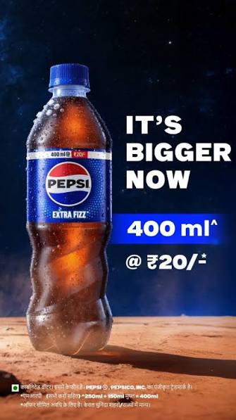 Pepsi Extra Fizz Pet Bottle 160 ml