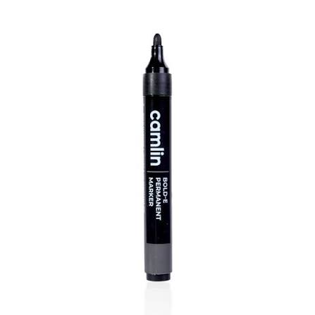 Camlin Bold-E Permanent Marker-Black