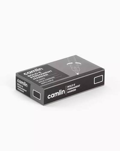 Camlin Bold-E Permanent Marker-Black