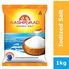 Aashirvaad Iodised salt 1 kg