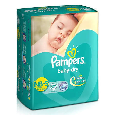 Pampers Pants Small, Baby Dry (Pack of 4)