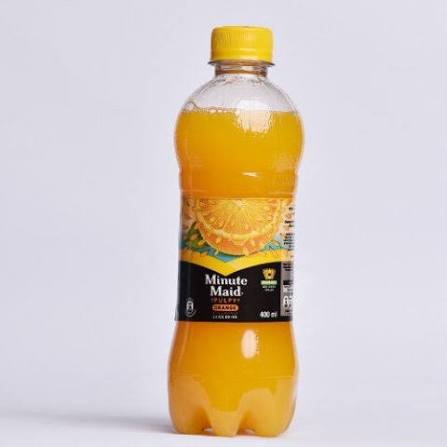 Minute Maid Pulpy Orange 400 ml (Each Bottle)