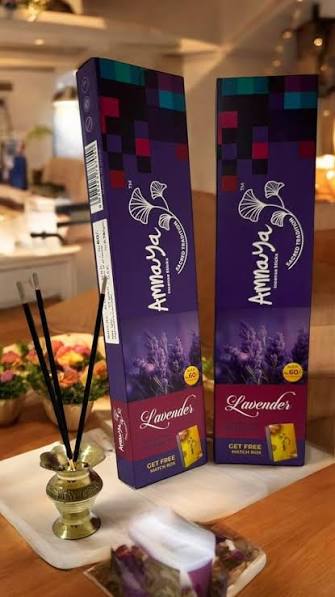 Amnaya 3 in 1 Incense Sticks + Match Box 77 g