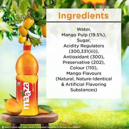 Maaza Mango Drink 600 ml
