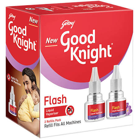 Good Knight Flash Twin Refill 45ml Each (Pack of 2)