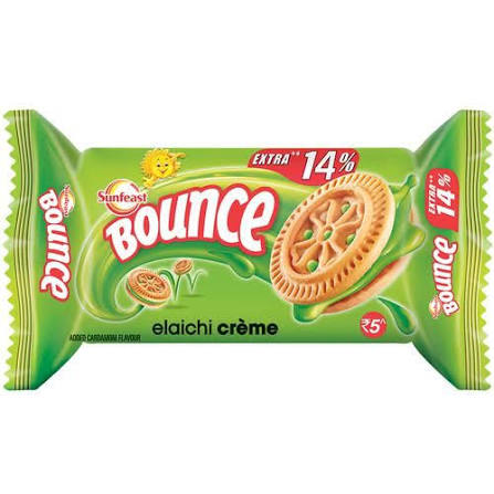 Sunfeast Bounce Elaichi Biscuits (1 Pack 12 N)
