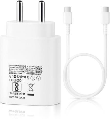 25W Type C PD 3A Superfast Charging Charger with 1M Type-C Cable for Samsung M36|M35|M16|M56| M06|M05|M15|A17|A36|A56|A26| A06|A16|A55|A35|25Watt USB-C Adapter Adaptor