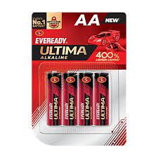 Eveready Ultima 2015 Alkaline AA Battery (1 Pack 10 number)