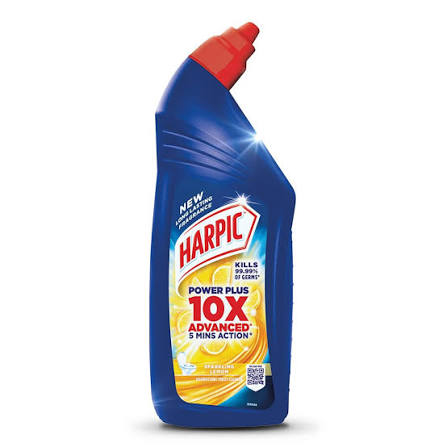 Harpic Lemon Powder plus sparkling Total Cleaner 500ml