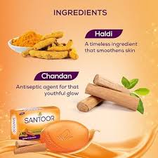 Santoor Snadal &  Turmeric Soap 100g
