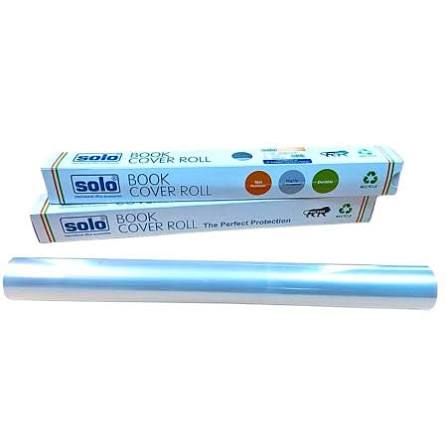 Mitra Silver Book Cover Roll Transparent-14"x9Yard