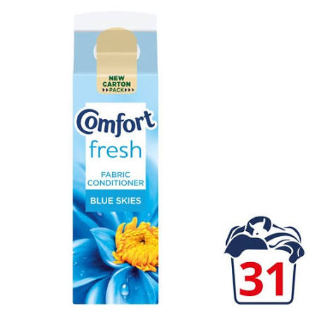 Comfort Fabric Softner Blue 18ml (Comfort ఫ్యాబ్రిక్ సాఫ్ట్‌నర్ బ్లూ )