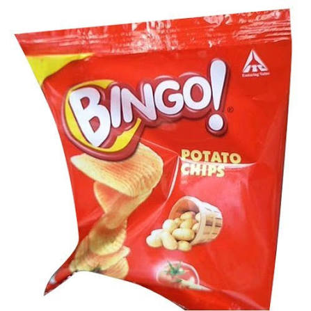 Bingo Tomato Chips 12g (Pack of 16)
