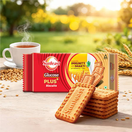 Sunfeast Glucose Biscuits (1 Pack 24 Numbers)