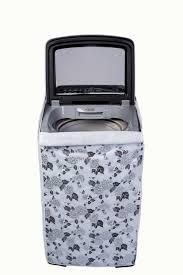 Classic® Top Load Washing Machine Cover Suitable For IFB 6.5 Kg, 7.0 Kg, 7.5 Kg (60cmsX60cmsX90cms, Half White & Grey)