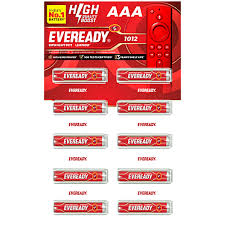 Eveready Czn Battery Red HD AAA 1012 (1 Pack 1o Peces)