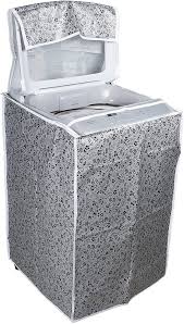 Classic® Top Load Washing Machine Cover Suitable For IFB 6.5 Kg, 7.0 Kg, 7.5 Kg (60cmsX60cmsX90cms, Half White & Grey)