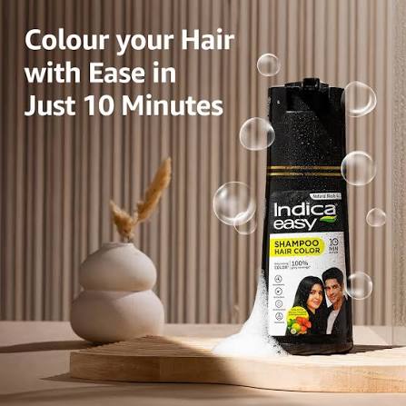 Indica Hair Colour Natural Black, 40 ml