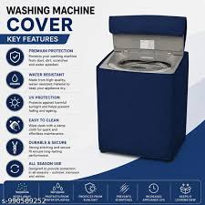 Classic® Top Load Washing Machine Cover Suitable For IFB 6.5 Kg, 7.0 Kg, 7.5 Kg (60cmsX60cmsX90cms, Half White & Grey)