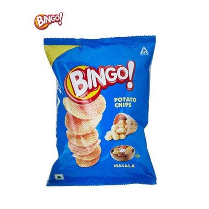 Bingo Masala Chips 12g (Pack of 16)