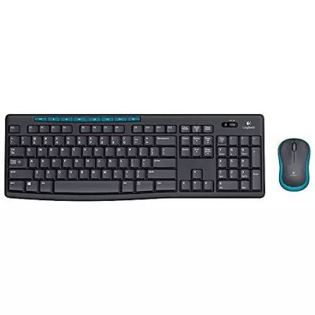 ZEBRONICS Companion 107 2.4GHz Wireless Keyboard & Mouse Combo, 104 Keys, UV Printed keycaps, 12 Integrated Multimedia Keys, 3 Button Mouse, 1200 DPI, High Precision, Advanced Optical Sensor (Black)