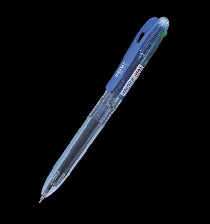 Hauser 4in1 Ball Pen-Blue,Black,Red-Green