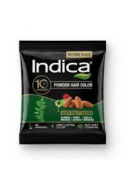 Indica Hair Colour Natural Black, 40 ml