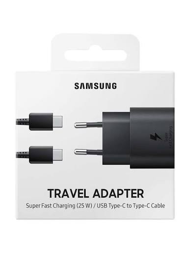 25W Type C PD 3A Superfast Charging Charger with 1M Type-C Cable for Samsung M36|M35|M16|M56| M06|M05|M15|A17|A36|A56|A26| A06|A16|A55|A35|25Watt USB-C Adapter Adaptor