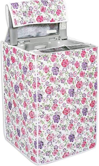 Classic® Top Load Washing Machine Cover Suitable For IFB 6.5 Kg, 7.0 Kg, 7.5 Kg (60cmsX60cmsX90cms, Half White & Grey)