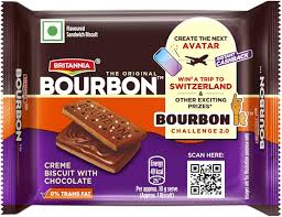 Britannia Bourbon Treat Biscuit 50 g